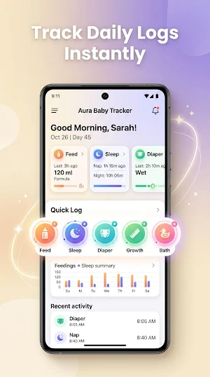 Baby Tracker: Newborn  & Feed Screenshot 2