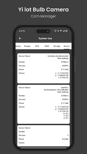 Yi iot Bulb Camera:Cam Manager Screenshot 3