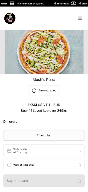 Musti's Pizza Screenshot 1