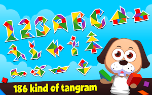 Marbel Tangram - Creative Brain Puzzle Screenshot 1