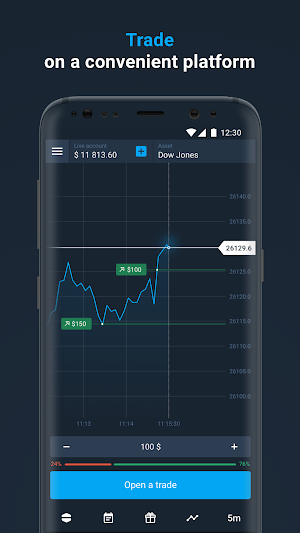 OlympTrade – Online Trading App Screenshot 0