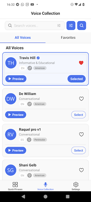 SpeechLink - AAC Screenshot 1