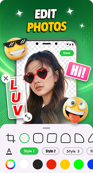 Romantic Love Sticker Maker Screenshot 3