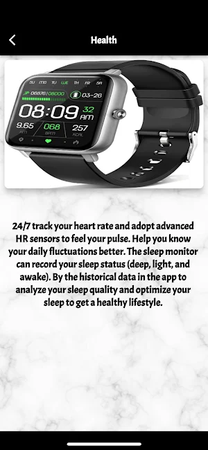 ANCwear Smart Watch guide Screenshot 2