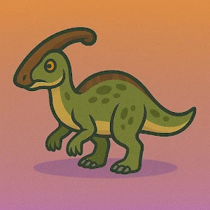 Herbivor Dino Logo Lucu Screenshot 3