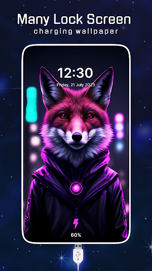 Battery Charging Animation Screenshot 2