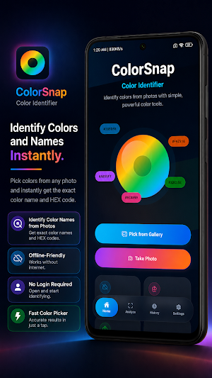 ColorSnap: Color Identifier Screenshot 0