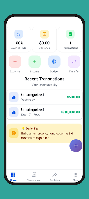 BudgetPulse Screenshot 1