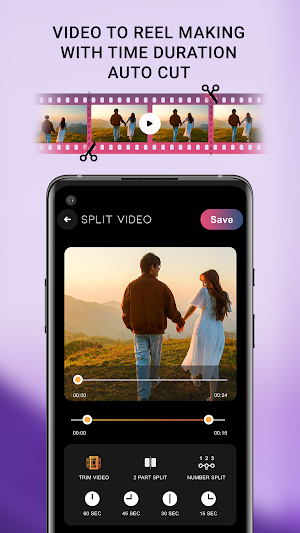Movie split : video maker Screenshot 0