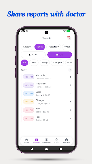 Baby Tracker: Feeding & Sleep Screenshot 2