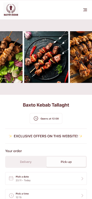 Baxto's Kebab Tallaght Screenshot 1
