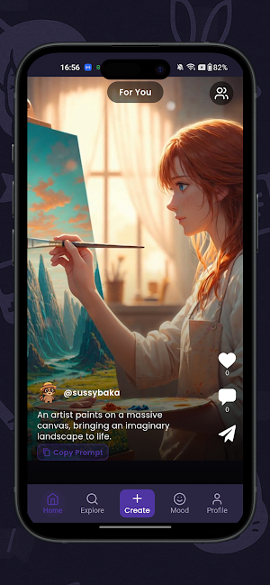 AniMate Studio: Text to Anime Screenshot 0