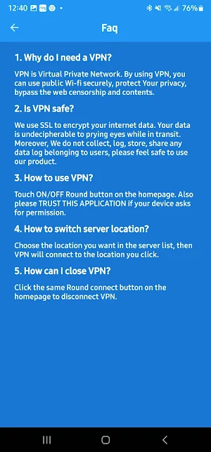 VPN64 Screenshot 2