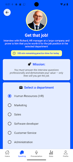 SpeakingLab. English learning Screenshot 1
