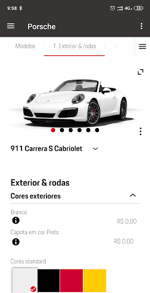 Porsche Center BH Screenshot 2