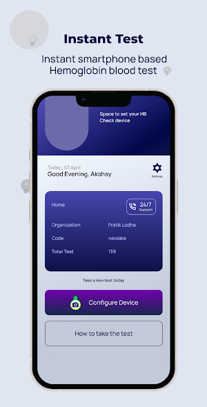 HB Check - Instant Anemia Test Screenshot 2