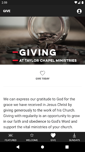 Taylor Chapel Screenshot 2