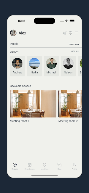 Members Club Boardroom Screenshot 2