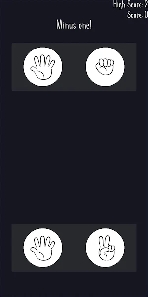 Minus One! Rock Paper Scissors Screenshot 2