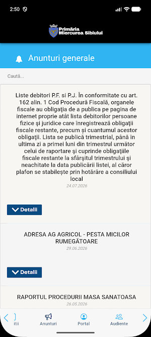 Miercurea Sibiului App Screenshot 2