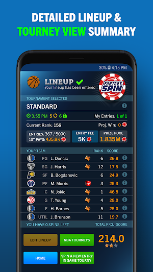 FantasySpin Screenshot 3