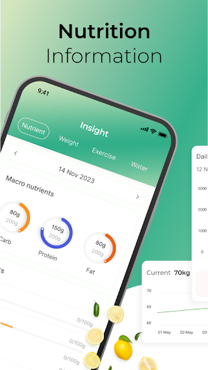 Nutrigen - Calorie Counter Pro Screenshot 3