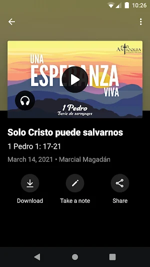 Iglesia Antioquía Mérida Screenshot 2
