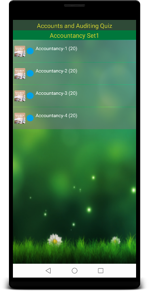 Accounts and Auditing Quiz Screenshot 1