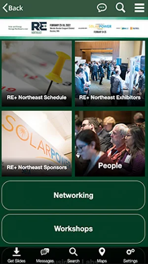 RE+ Events Screenshot 2