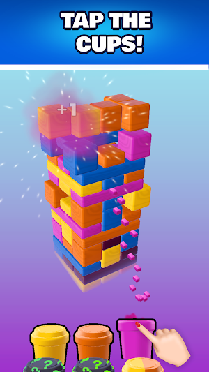 Cup Tower Balance Screenshot 1
