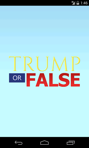 Trump or False Screenshot 0