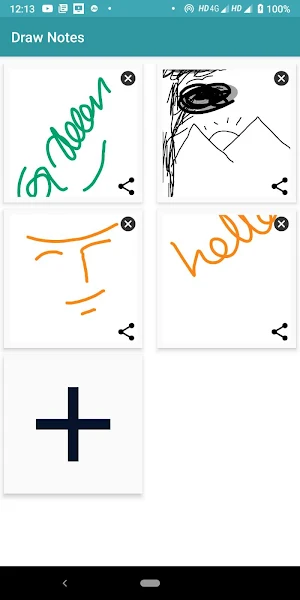 Hand Drawing (Sketch, Text) Note Screenshot 3