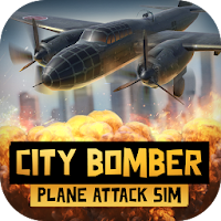City Bomber Plane Attack Sim 2