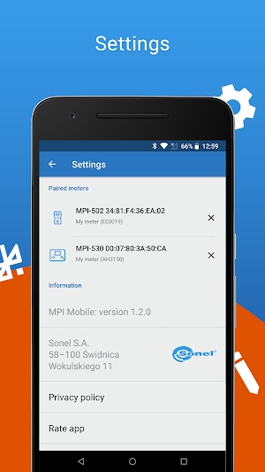 Sonel MPI Mobile Screenshot 0