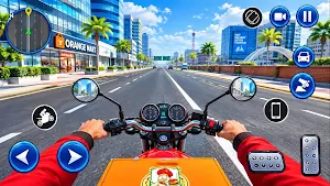 Food delivery boy bike game Screenshot 2