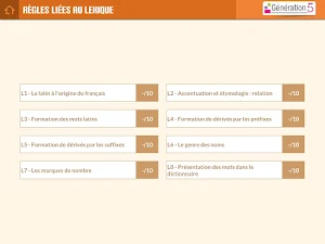 Mémo Latin Screenshot 2