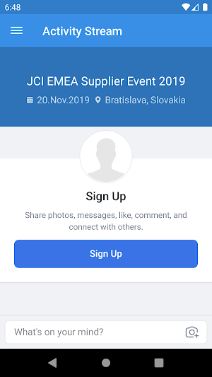 JCI EMEA Supplier Event 2019 Screenshot 1