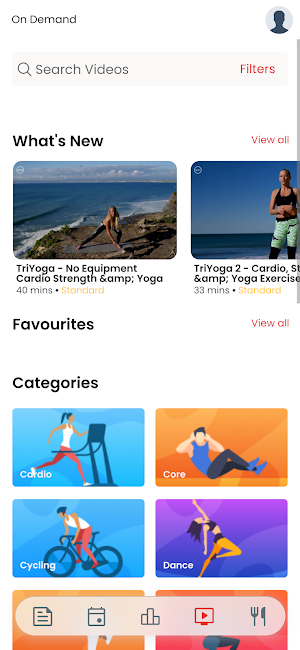 MeTime Fitness Club Screenshot 2