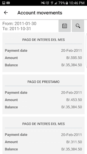 PH - Estados de Cuenta Screenshot 1