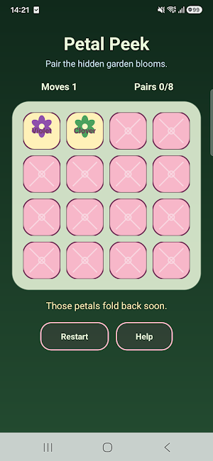 Petal Peek Screenshot 2