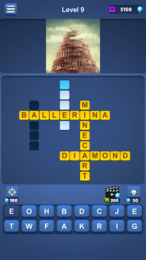Crossword Crash Screenshot 1