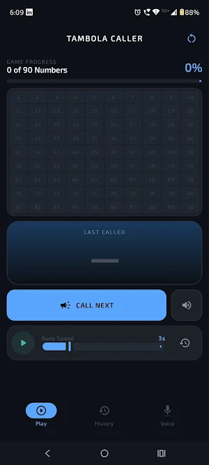 Tambola Housie Caller 1 to 90 Screenshot 1