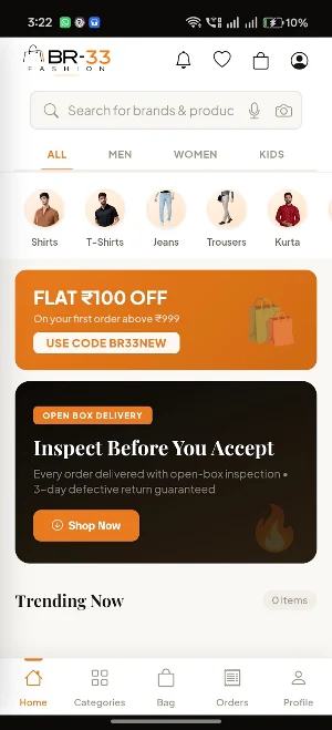 BR33 Fashion - Online Shopping Screenshot 1