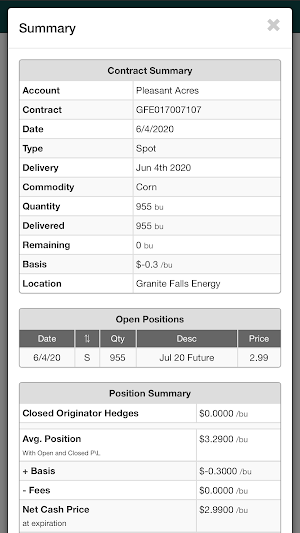 Granite Falls Energy, LLC Screenshot 1