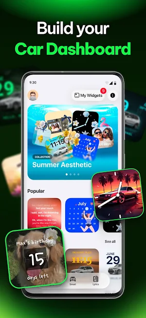 CARFACE Widgets for HomeScreen Screenshot 3