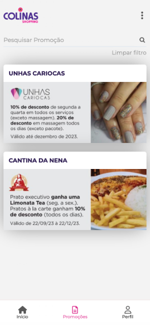 Colinas Shopping Screenshot 2
