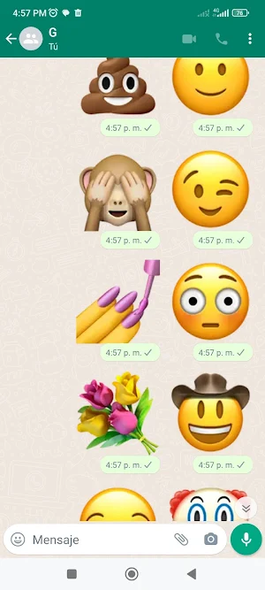 Stickers emojis de iphone Screenshot 1