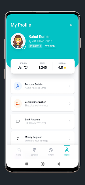 Zeppe Delivery Screenshot 2