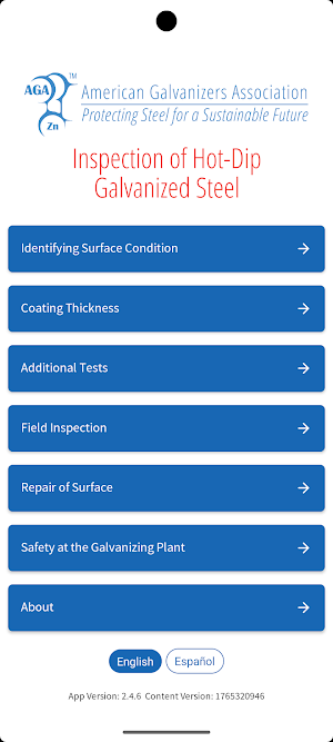 Inspection of Galvanized Steel Screenshot 0