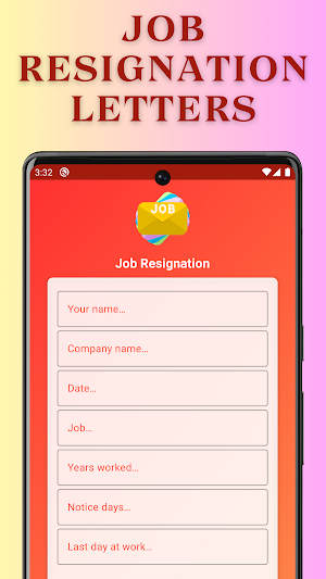 Job Letters Generator Screenshot 1